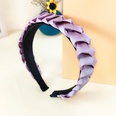 Korean Style DoughTwist Style Plaits Headband Fabric Candy Color Pressure NonSlip Headband Wide Edge Sweet AllMatching Pure Color AllMatching Hair Accessoriespicture13